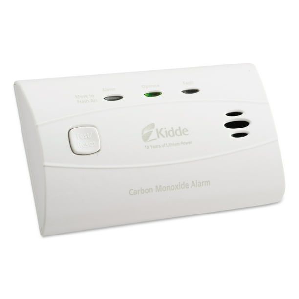 Kidde Sealed Battery Carbon Monoxide Alarm, Lithium Battery, 4.5"W x 2.