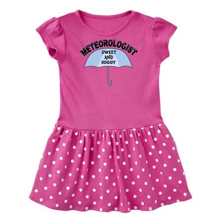 

Inktastic Sweet Meteorologist Gift Baby Girl Dress