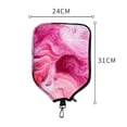 thumbnail image 3 of LJNYFDC Pickleball Storage Bag Universal Pickleball Paddle Cover with Pocket Zipper Closure Waterproof Wear Resistant Pickleball Paddle Racket Protector Case, 3 of 6