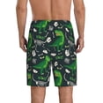 thumbnail image 3 of Fotbe Dinosaur and Bone Pajama Shorts for Men, Men's Pajama Bottoms, Sleepwear,Short Pajama Pants-Small, 3 of 9