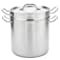 

Double Boiler- Stainless Steel Aluminum-Clad Double Boiler for Kitchen Restaurant Buffet 16 Qt.