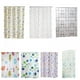 thumbnail image 5 of Cortina de ducha impermeable con 12 ganchos, revestimiento de plástico PEVA, 180 x 200 cm, 5 of 5