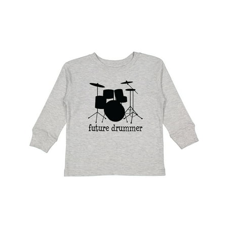 

Inktastic Future Drummer Gift Toddler Boy or Toddler Girl Long Sleeve T-Shirt