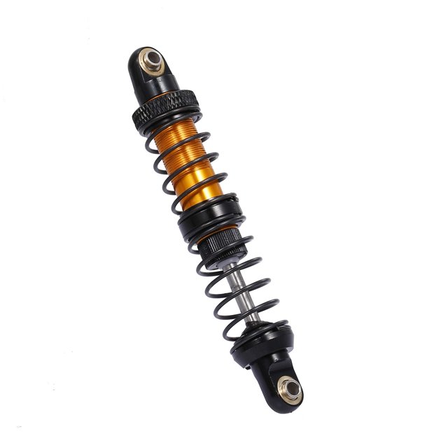 Yeacher 4pcs Réglable 110mm Amortisseur en Métal pour 1/10 CC01 Télécommande Crawler hors Route