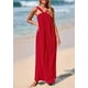 thumbnail image 3 of Vestido de verano PRETTYGARDEN para mujer 2025, holgado, rojo, XL, 3 of 8