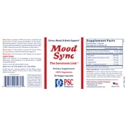 Mood Sync® Calming Supplement, Supports Relaxation, 60 Capsules