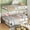Silver, variant on Bunk Bed, Save Space or Split Into 2 Beds, Metal Bunk Bed with Ladder and Safety Guardrail, Space-Saving Bunk Beds with Trundle for Teens & Adults, No Box Spring Needed