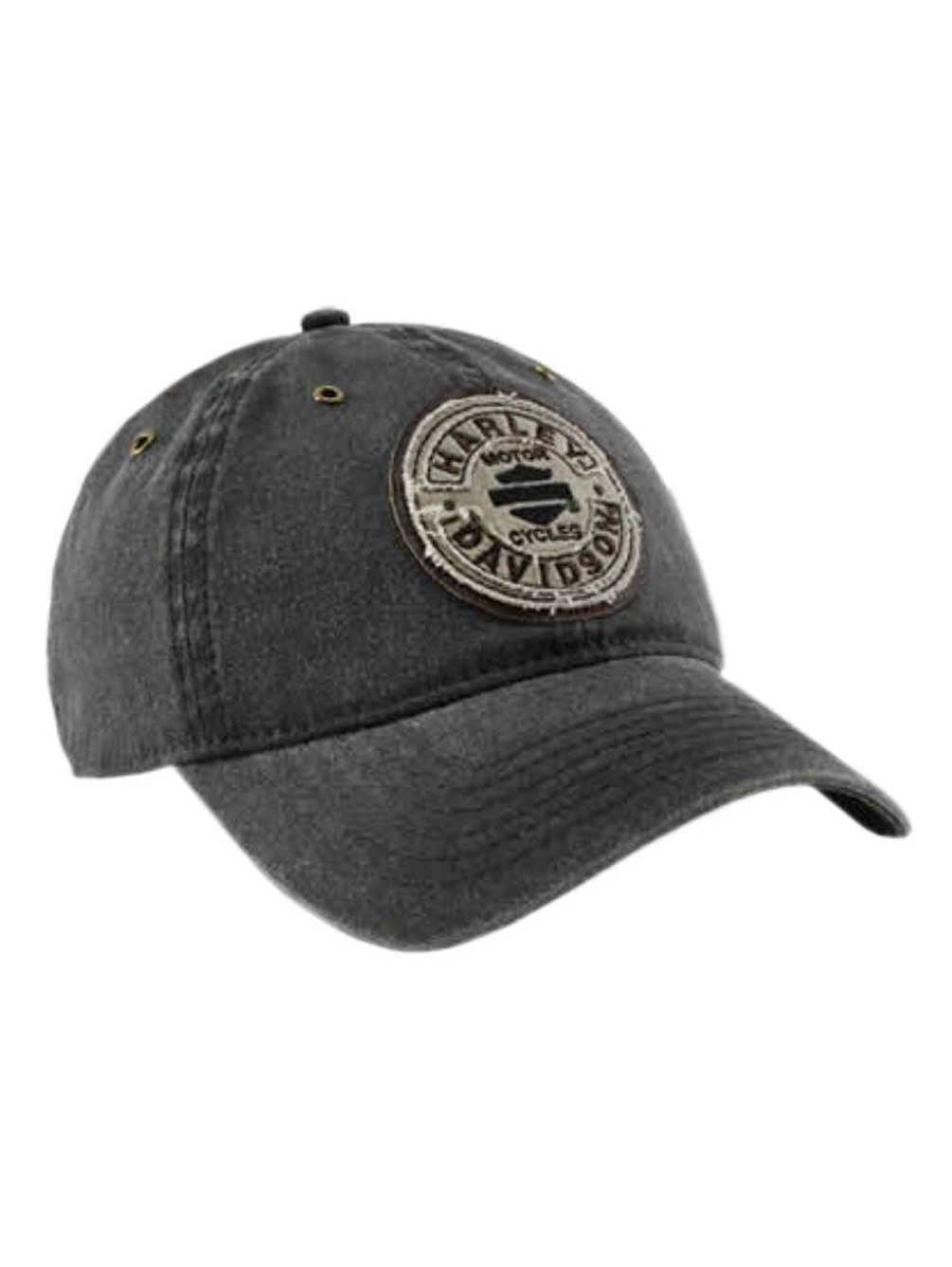 Harley-Davidson Men/'s Embroidered Vintage Rockers Baseball Cap Black BCC25175
