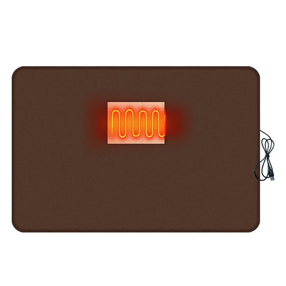 Portable Heated Blanket Portable 5V USB Heated Car Office Use Winter Warm Blanket Cover Heater