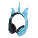thumbnail image 5 of Auriculares de 3,5 mm, auriculares para sobre las , cancelación de ruido, orejeras suaves para PC, teléfonos inteligentes, tabletas, com Azul, 5 of 6