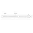 thumbnail image 2 of Kuzco Lighting 601004-Led Peggy 38" Wide Led Bath Bar - Chrome, 2 of 2