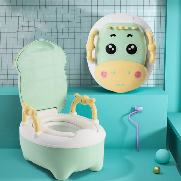 Ensemble De Toilettes Pour Enfants. Collection De Pots De Toilette Pour  Enfants. Illustration D'un Pot De Bébé.