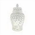 thumbnail image 3 of Sagebrook Home 12468-01 Pot de Temple Percé 24 Po, Blanc, 3 of 4