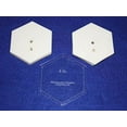 thumbnail image 2 of Mylar 4" Hexagon 51 Piece Set - Quilting / Sewing Templates, 2 of 5