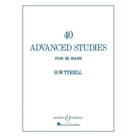 40 Advanced Studies for BB Bass/Tuba (B.C.), (Paperback)