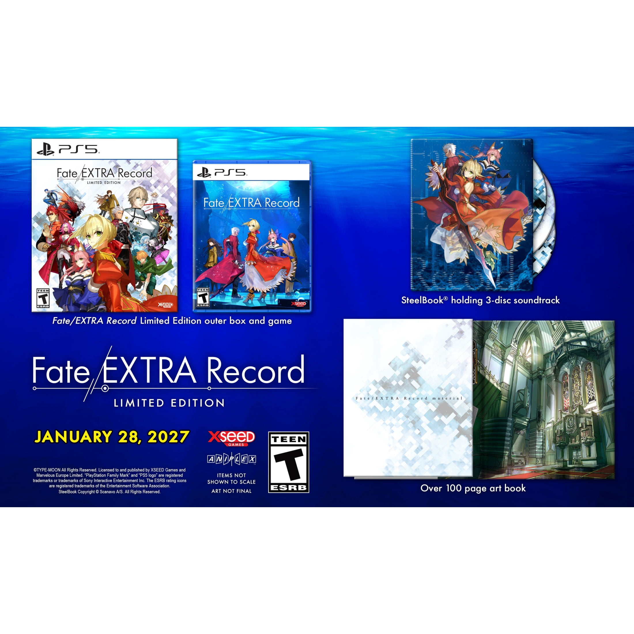 Fate/EXTRA Record PS5 Limited Edition - PlayStation 5 Game