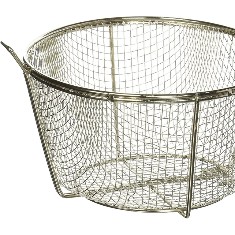 Winco Steel Round Wire Fry Basket, 8-Inch - Walmart.com