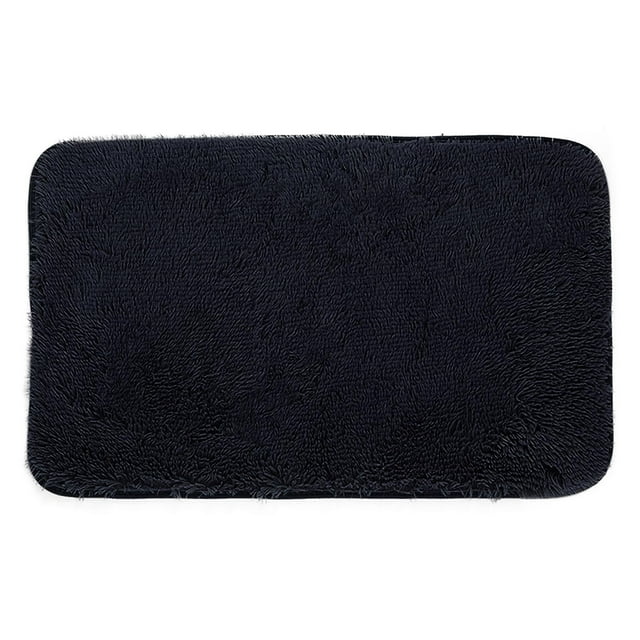 Bathroom Mat, Plush Thick And Soft Cut Pile Bathroom Mats Super Absorbent Stain Resistant Quick Dry, Machine Washable Home Decor, Non-Slip Washable Pet Rug for Bath Tub Shower, 31x19IN