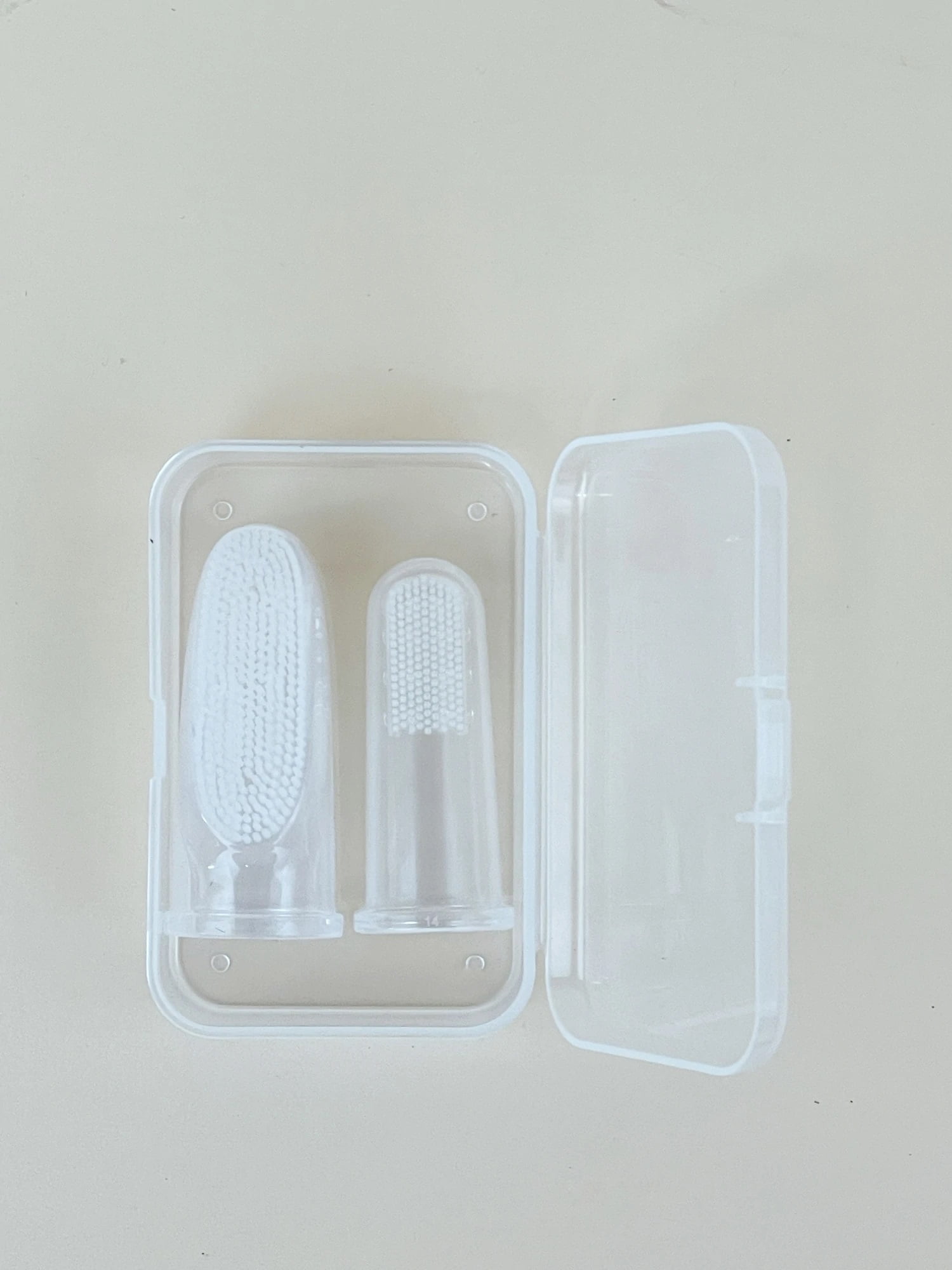 Haakaa Silicone Fingerbrush Set (Small & Large)