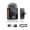 (Digital display) Single mic, variant on 2-in-1 Wireless Lavalier Microphone Intelligent Noise Cancellation Omnidirectional Condenser Mic with Windshield for Live Stream Interview Recording