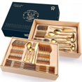 thumbnail image 1 of Ensemble de Couverts en Acier Inoxydable 72 Pcs pour la Maison, 1 of 4