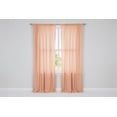 thumbnail image 2 of Solid Poplin Window Curtain or Photography Backdrop 58" Wide - Peach, 2 of 5