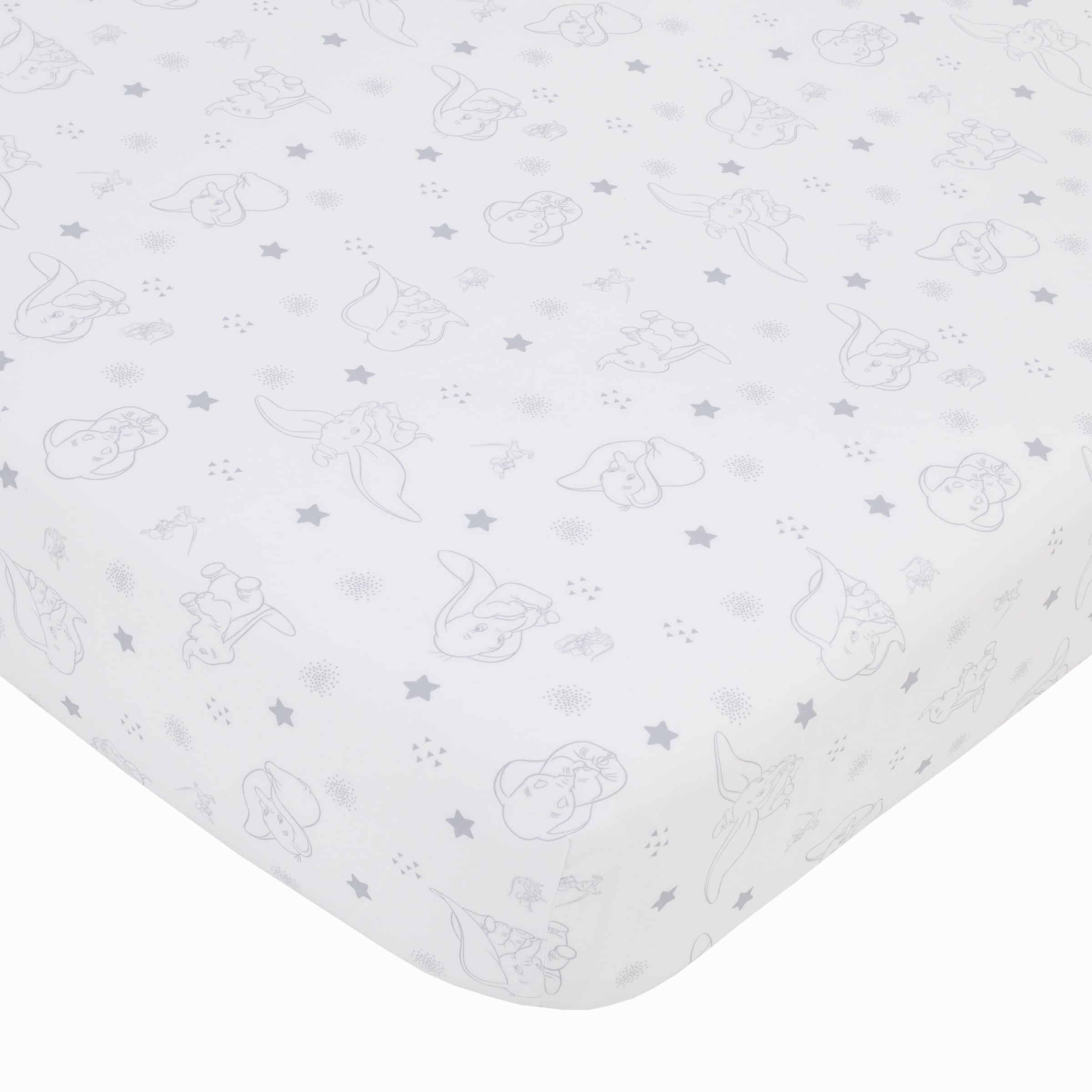 Disney Dumbo Shine Bright Lil Star 4 Piece Crib Bedding Set