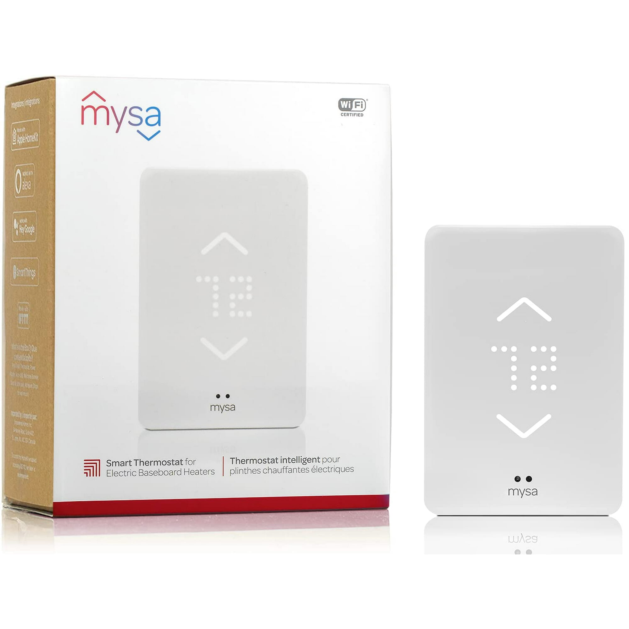 Mysa Smart Thermostat for Electric Baseboard Heaters and in-Wall