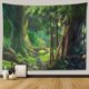 thumbnail image 1 of Tapiz de paisaje de árbol y bosque para colgar en la pared, decoración Hippie Boho, tapiz de tela grande, manta de tela estética para dormitorio, 1 of 4