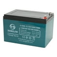 thumbnail image 6 of 5 Pack 6-DZM-12 12V 12Ah Sealed Lead Acid Rechargeable Battery + 60V Battery ch + Charging Port for Electric Bikes, Scooters, Go Karts, ATVs, Dirt Bikes - Maintenance-Free, Ready to Use, 6 of 9