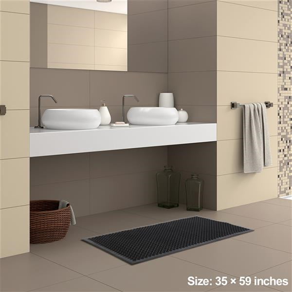Rubber Floor Mat With Holes Non-slip Drainage Mat For Kitchen Restaurant  Bar Bathroom Indoor Outdoor Cushion 150*90cm