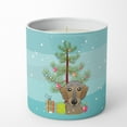 thumbnail image 4 of Christmas Tree and Wirehaired Dachshund 10 oz Decorative Soy Candle 3.25 in x 3.75 in, 4 of 5