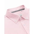 thumbnail image 5 of sogami Men's Casual Oxford Long Sleeve Shirt Button Down Collar Cotton Shirt, 5 of 7