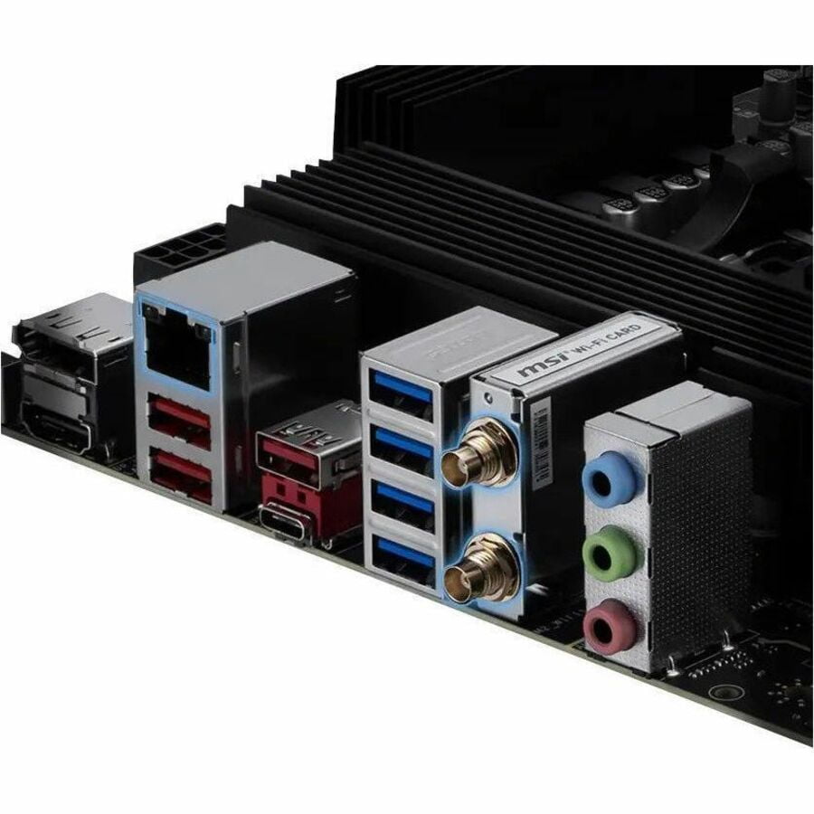 MSI B850-S WIFI6E Gaming Desktop Motherboard, AMD B850 Chipset, Socket AM5, ATX