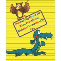Handwriting Paper for Kids : Practicular Alphabet Learning with fun.: Cursive Writing Books and Practice Paper:3-Line and Checkered Writing Sheets(8x10 52 pages).Practical and coloring Workbook for Preschool and Kindergarten Children(Ages 2-4,3-5,6-8) (Paperback)