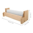 thumbnail image 2 of Mobutofu 1Pack Tabletop Display Stand Wooden Paper Roll Easel Assorted Color Space Saving, 2 of 8