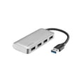 thumbnail image 1 of Insignia 4-Port USB 3.0 Travel Hub, 1 of 1