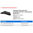 thumbnail image 2 of Automatic Transmission Pan - Compatible with 1995 - 1998 Chevy Monte Carlo 1996 1997, 2 of 2