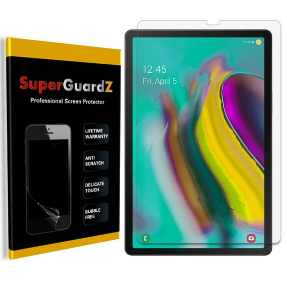 [3-Pack] For Samsung Galaxy Tab S5e SuperGuardZ Screen Protector, Anti-Glare, Matte, Anti-Fingerprint, Anti-Scratch