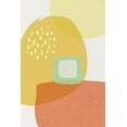 thumbnail image 2 of Urban Epiphany 11x14 Gold Ornate Wood Framed with Double Matting Museum Art Print Titled - Mid Century Brights 8, 2 of 4