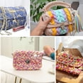 thumbnail image 3 of Guardoinrt Plastic Mesh Cloth Canvas Sheets Wallet Crossbody Bag Grid Sewing Thread Craft DIY Handicraft Accessory Crafting Supplies Medium 1Set, 3 of 6