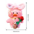 thumbnail image 3 of 30 cm lindo animal relleno muñecas Ins estilo dormir acompañar juguetes para niños niñas, 3 of 7