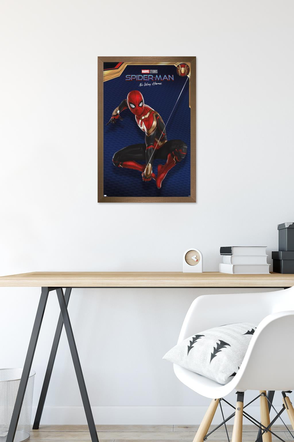 Marvel Spider-Man: No Way Home - Red Costume 16.5" x 24.25" Framed Poster, by Trends International
