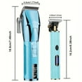 thumbnail image 2 of Rechargeable Hair Clippers for Men, Cordless Electric Hair Cutting Kit, Barber Trimmers with Guards, 2 of 8