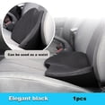 thumbnail image 1 of Dww-car Seat Cushion - Memory Foam Car Seat Cushion - Sciatica & Lower Back Pain Relief - Driving Car Seat Cushion - Drivers Road Trip Essentials (bla, 1 of 4