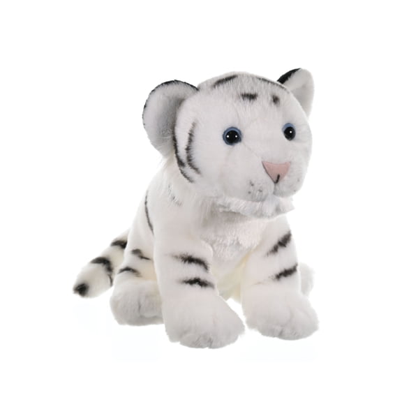 Wild Republic White Tiger Cub, Stuffed Animal, Plush Toy, Gifts for Kids, Cuddlekins, 12 Inches