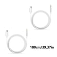 thumbnail image 5 of Flexible USB C to 3.5mm Male Audios Cable For Home Car Use 39.37inch Long, 5 of 7