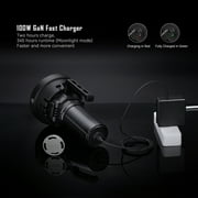 IMALENT MS32 Brightest Flashlight, Tactical, High Lumens, Type-C Rechargeable, 200,000 Lumens, CREE XHP70.2 LEDs, 8 Modes, Outdoor, Emergency, Caving