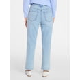 thumbnail image 4 of Time and Tru Women's Relaxed Boyfriend Jeans, 26" Inseam, Sizes 0-22, 4 of 6