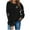 (Type 9)Black, variant on Otvok Women Long Sleeve Sweatshirts Round Neck Casual Pullover Loose Lightweight Solid Color Blouse Tops